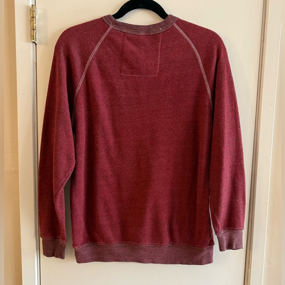 Aviator Nation Pray For Snow Vintage Pullover Sweatshirt - Picture 2 of 6